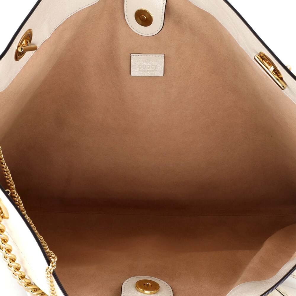 Gucci Rajah Chain Tote Leather Large #227466G15B - Picture 6 of 9